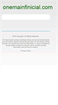 Mobile Screenshot of onemainfinicial.com